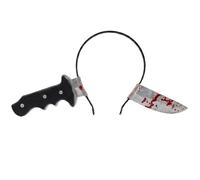 Bandeau D'Halloween, Couvre-chef D'horreur Sanglante Drôle, 30,5 X 16 Cm, Accessoire De Costume Effrayant, Accessoire De Bandeau Effrayant, Effet De Blessure Réaliste, Pour Astuce De Fête, Cosplay, Ci