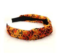 Bandeau d'Halloween noué avec citrouille, fantôme, toile d'araignée, chat, accessoire de cheveux, décoration d'Halloween, accessoire de coiffe pour carnaval, Halloween, fête, magicien de citrouille