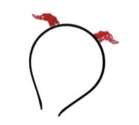 Bandeau diable pour enfants - Anime - Cosplay - Serre-tête en corne d'animal - Animation - Con - Cornes de jeu de rôle - Coiffe confortable pour les fêtes - Pince à cheveux en résine - Unisexe