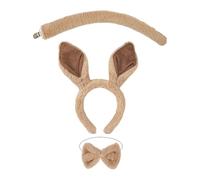 Bandeau d'oreille de cheval,2026 nouveau costume de cosplay réaliste - Ensemble de couvre-chef de feu de cheval pour les,pour les jeunes adultes et les pour la séance photo de la fête