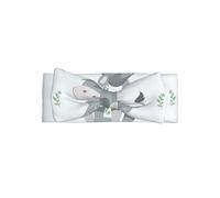 Bandeau doux avec nœud pour bébé fille, joli bandeau imprimé âne souriant pour nouveau-né, nourrisson, tout-petit