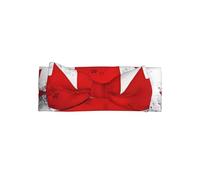 Bandeau doux avec nœud pour bébé fille, joli bandeau imprimé drapeau canadien pour nouveau-né, nourrisson, tout-petit