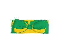 Bandeau doux avec nœud pour bébé fille, joli bandeau imprimé drapeau de la Mauritanie pour nouveau-né, nourrisson, tout-petit