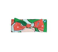 Bandeau doux avec nœud pour bébé fille, joli bandeau imprimé graines et champignons pour nouveau-né, nourrisson, tout-petit