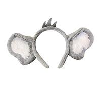 Bandeau doux avec oreilles de koala en peluche pour se laver le visage, cosplay, fête à thème dessin animé, fête costumée, bandeau en fourrure pour femme