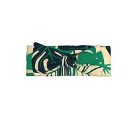 Bandeau doux pour bébé fille avec nœud mignon en carton imprimé Monstera pour nouveau-né, nourrisson, tout-petit