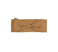 Bandeau doux pour bébé fille, joli bandeau imprimé marron uni pour nouveau-né, nourrisson, tout-petit