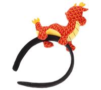 Bandeau Dragon Année du Nouvel An, Coiffe de Fête en Tissu | Style Mignon, Usage Quotidien, Célébration Année du Dragon, pour Tous Âges
