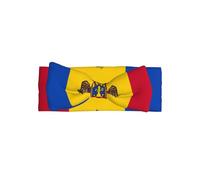 Bandeau drapeau de la Moldavie avec nœud pour bébé fille - Bandeau en polyester doux et extensible, parfait pour les nouveau-nés de 0 à 6 mois, cadeau de bébé, accessoire photo