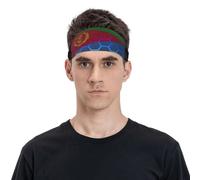 Bandeau drapeau de l'Érythrée pour hommes et femmes, bandeau de sport pour voyage, yoga, fitness, cyclisme, basket-ball, football, exercice, évacuation de l'humidité