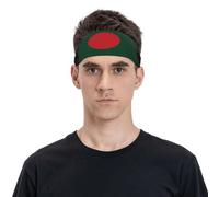 Bandeau drapeau du Bangladesh pour hommes et femmes, bandeau de sport pour voyage, yoga, fitness, cyclisme, basket-ball, football, exercice, évacuation de l'humidité