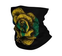 Bandeau Drapeau Roses De Saint-Vincent-Et-Les-Grenadines Anti-UV Echarpe De Cou Durable Neck Gaiters pour Randonnée Ski Nocturne 2 Pièces