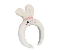 Bandeau drôle de bande dessinée en peluche Bandeau de festival de musique Beau bandeau de lavage du visage pour un usage quotidien par les femmes