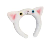 Bandeau drôle de bande dessinée en peluche Bandeau de festival de musique Beau bandeau de lavage du visage pour un usage quotidien par les femmes