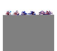 Bandeau du 4 juillet, Bandand patriotique Femmes - 6x casque pour le 4 juillet - Classic Design Patriotic Hairband, confortable à porter pour les hommes, les femmes et les