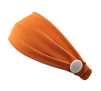 Bandeau durable pour homme - Turban avec bouton - Pour la course à pied, l'entraînement, le yoga - Design classique