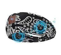 Bandeau Ecouteurs pour Dormir Bluetooth, Masque Nuit Sommeil Casque Anti Bruit Adulte, Original Bandeau Ecouteur de Musique Sport Running Casque Sans Fil avec Ultra-Fins HD Stéréo