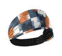Bandeau élastique à carreaux Buffalo Check pour football, volley-ball, usage quotidien