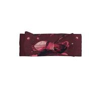 Bandeau élastique avec nœud imprimé Planet rose pour bébé, adapté pour les nouveau-nés, les fêtes de naissance, les séances photo et le port quotidien