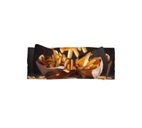 Bandeau élastique avec nœud imprimé pommes de terre frites pour nouveau-né, fête, séance photo et usage quotidien