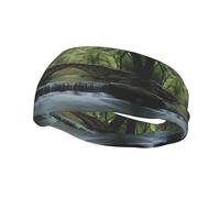 Bandeau élastique Bridge Over The River Basketball Fitness Unisexe Sports Course Cyclisme Yoga Bande absorbant la transpiration