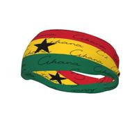 Bandeau élastique Classique aux Couleurs du Ghana, Bandeau de Sport Patriotique pour Le Cyclisme, Le Football et la Marche. Idéal pour Le Cyclisme, Le Football et la Marche.