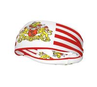 Bandeau élastique de basket-ball, drapeau du Sénat de Brême, unisexe, pour le sport, la course à pied, le cyclisme, le yoga, le fitness