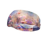 Bandeau élastique de basket-ball, motif botanique, jardin, unisexe, pour le sport, la course à pied, le cyclisme, le yoga, le fitness, absorbant la transpiration