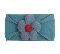Bandeau élastique doux pour bébé - Motif floral - Pour nouveau-né - Turban - Accessoire pour cheveux
