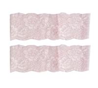Bandeau élastique en dentelle florale tendance pour dames, ajustement doux et confortable pour la salle de sport, la course à pied et les vêtements décontractés, accessoire de cheveux en dentelle