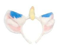 Bandeau élastique en peluche avec oreilles mythiques pour le lavage du visage - Doux pour la peau - Pour femmes et enfants - Activités quotidiennes