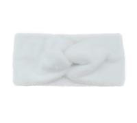 Bandeau élastique en peluche chaude avec nœud pour femme, bandeau de sport, ski, cyclisme, bandeau antidérapant et extensible