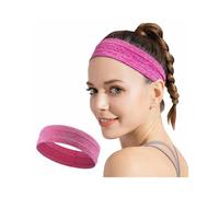 Bandeau élastique en tissu pour courir Fitness orange