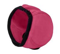 Bandeau élastique imperméable pour chien, capuche de protection auditive en polaire épaisse avec réduction du bruit pour l'hiver froid, voyage en plein air, offrant un chien apaisant