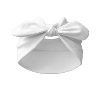 Bandeau élastique noué - Accessoire de coiffure confortable et extensible - Pour femme et adolescente - Pour le sport, l'entraînement, la gym