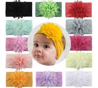 Bandeau Élastique Pour Bébé Fille, Accessoires De Cheveux, Noeuds, Couvre-Chef Pour Nouveau-Né, Fleur, Cadeau, Ruban Doux Pour Bambins