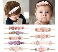 Bandeau Élastique Pour Bébé Fille De 0 À 2 Ans, Joli Couvre-Chef À Fleurs, Accessoires Pour Enfants
