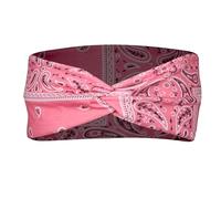 Bandeau élastique pour cheveux pour femme - Bandeau imprimé - Pour filles (rose, S)