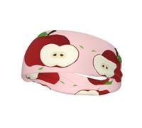 Bandeau élastique pour le sport, le sport, la course à pied, le cyclisme, le yoga, le basket-ball, le fitness, les fruits rouges de dessin animé,