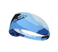 Bandeau élastique réglable avec impression motoneige - Doux, respirant, idéal pour le football, la gym, le cyclisme