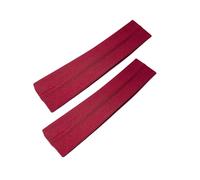 Bandeau élastique uni élastique de 5 cm de large pour cheveux (bordeaux)