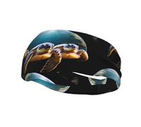 Bandeau élastique unisexe pour la course à pied, le basket-ball, le yoga, le sport, le fitness, la tortue tropicale