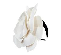 Bandeau élégant en tissu à fleurs pour femme, bal de fin d'année, accessoire photo, accessoire pratique, confortable pour une utilisation longue durée