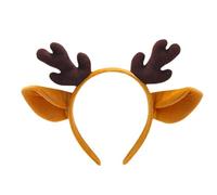 Bandeau en bois de renne, bandeaux en bois de cerf | Bandeaux de cosplay de Noël en peluche | Coiffe en bois Adorable pour Halloween, accessoires de Costume de Cosplay