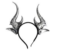Bandeau en corne d ' Halloween avec décorations, Horn headband | pour les costumes Dark Fantasy