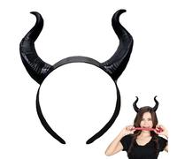 Bandeau En Corne De Vache Coiffe à Cornes Enfant Bandeaux D'Halloween Pour Démons Démon Diable Pince Animal Simulation Coiffe Halloween pour Halloween Horn Accessoires de Cheveux Cosplay Taureau