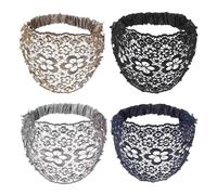 Bandeau En Dentelle - Bandeau En Dentelle, B́andeau De Cheveux De Style Bohème, B̀andeau Ďe Cheveux Đe Style Bohème, Enveloppement D́e Tête D̄e Perles Pour Femmes, Bandeaux Dé Dentelles Ďé Mariée,