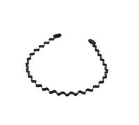 Bandeau en fer pour homme et femme Unisexe Noir ondulé Tête Sport Bandeau Largeur N3G1 Cheveux U2G1 Bandeau tendance 5 mm Accessoires
