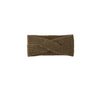 Bandeau en laine femme Pieces Jeslin Marron TU