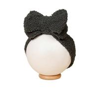 Bandeau en peau de mouton pour enfants avec nœud double couche et bandeau polyvalent confortable à porter